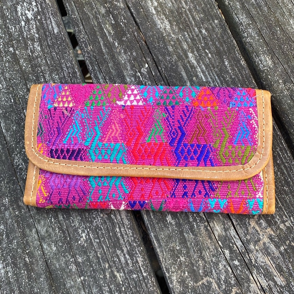 Trades of Hope embroidered wallet